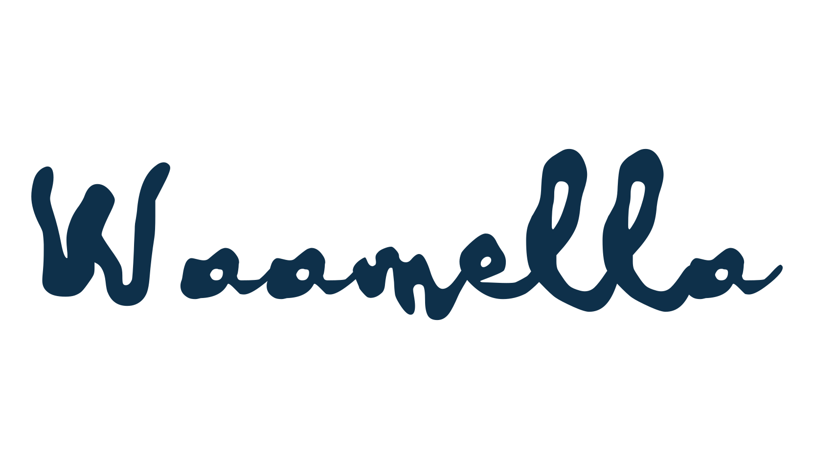 Waamella, script handwritten fancy decorative calligraphy font preview