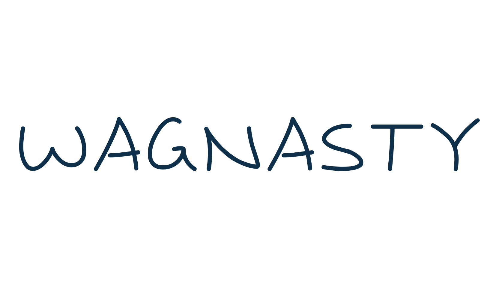 Wagnasty, script handwritten fancy decorative calligraphy font preview