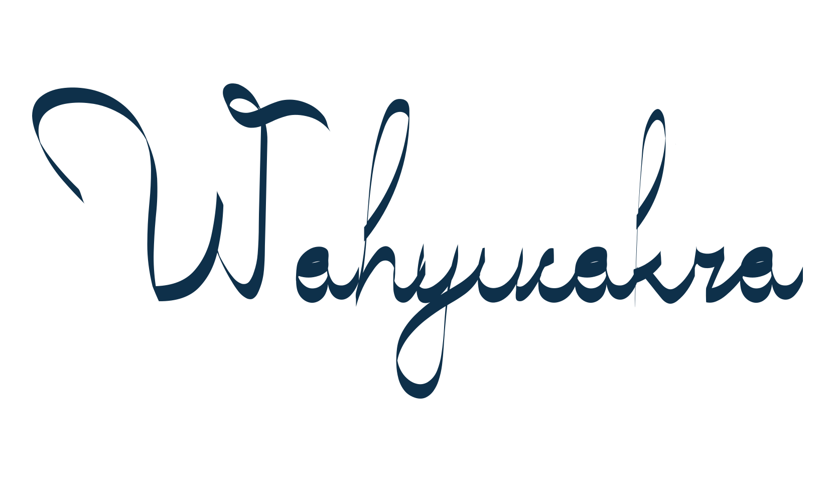 Wahyucakra, script calligraphy fancy decorative font preview