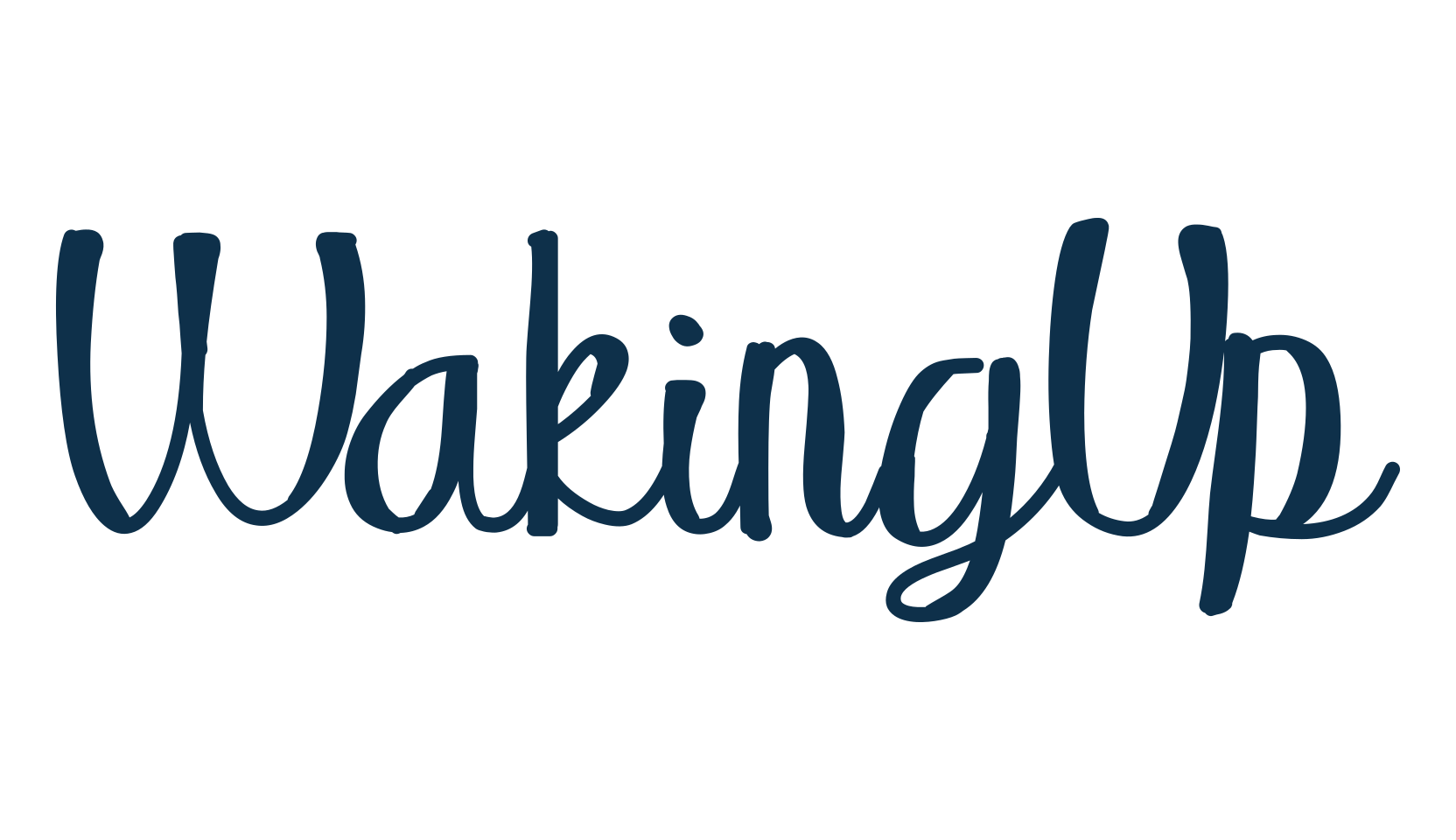 WakingUp, various font preview