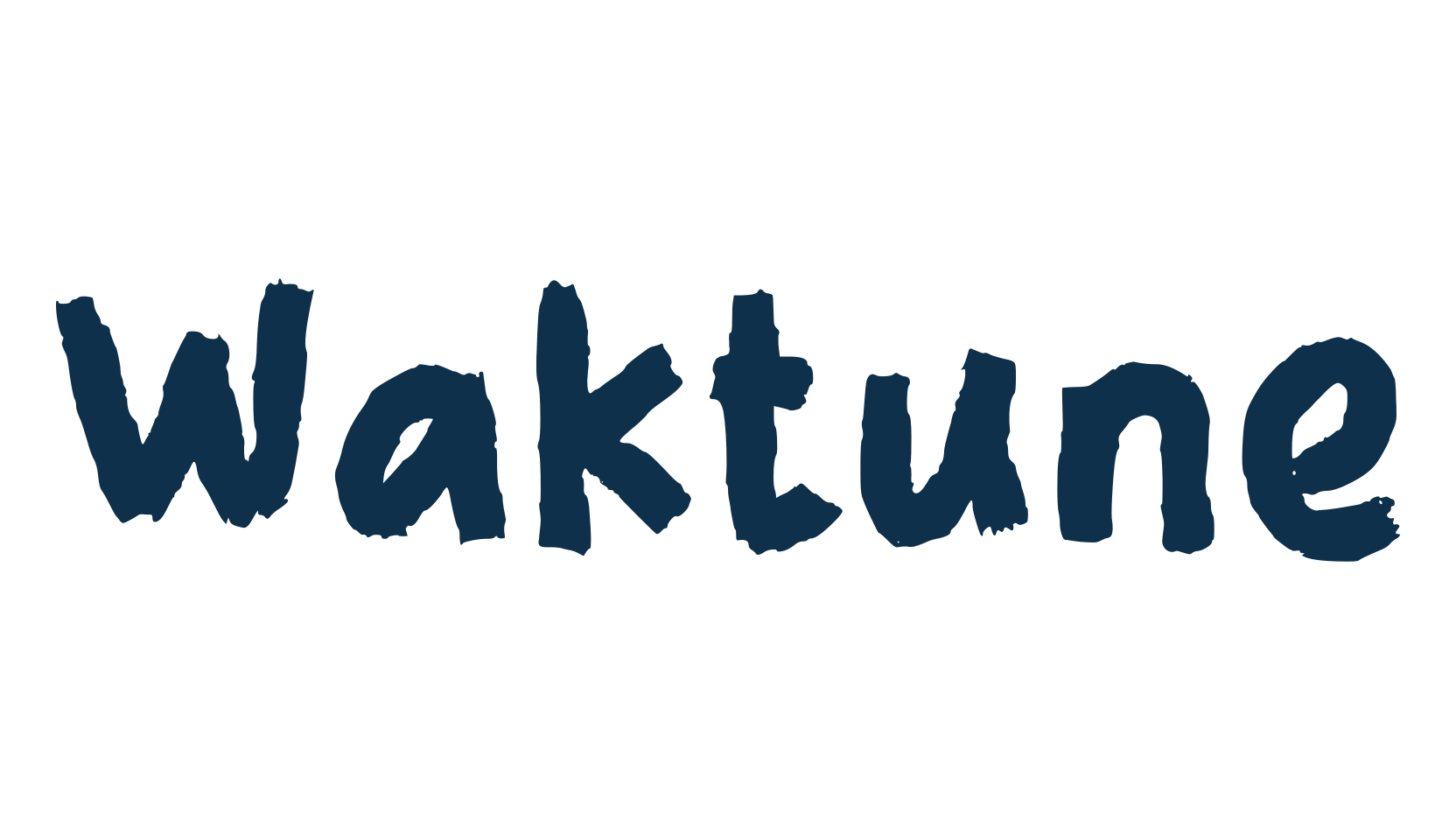 Waktune, script brush fancy decorative calligraphy font preview