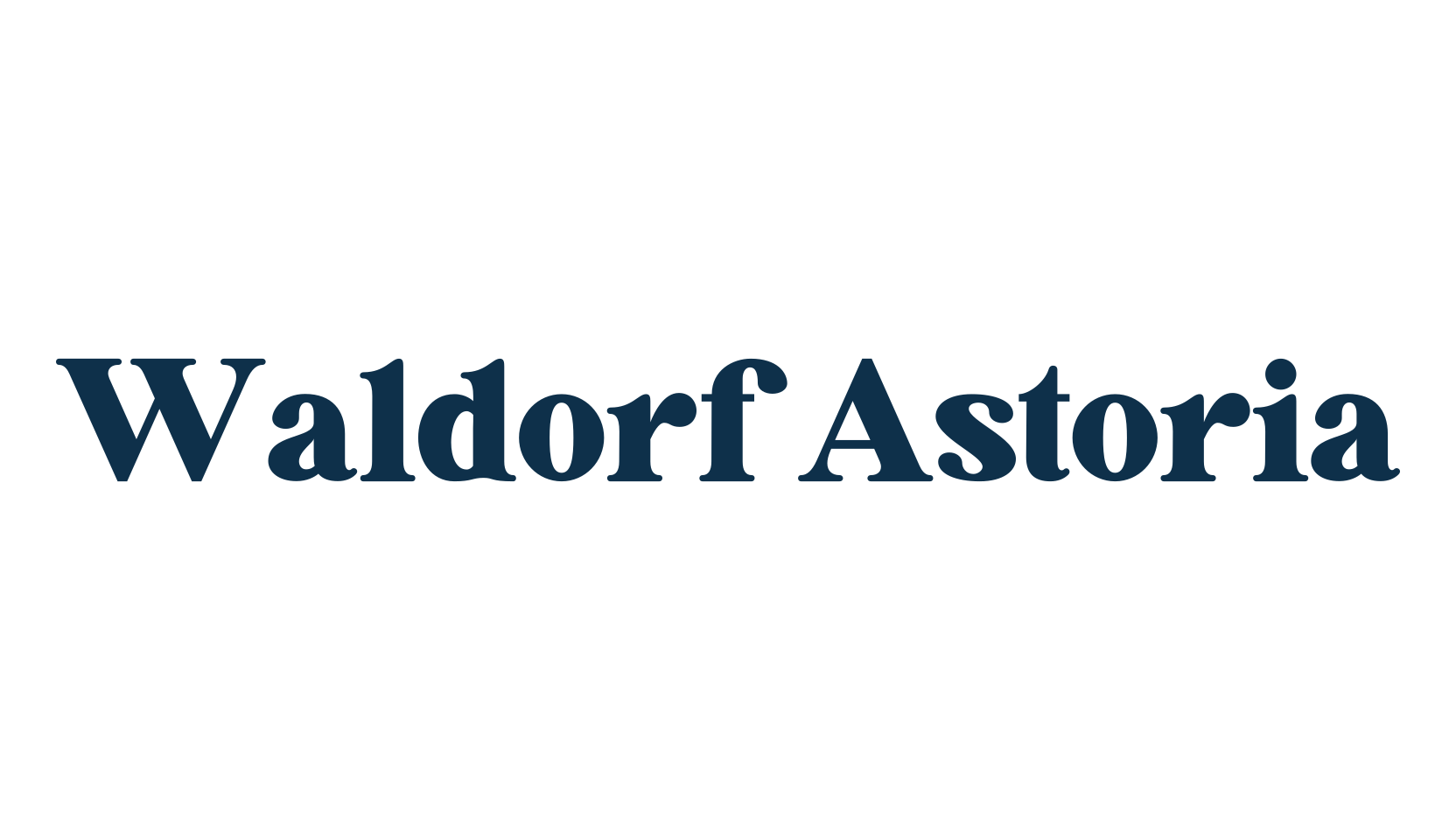 Waldorf Astoria, serif font preview