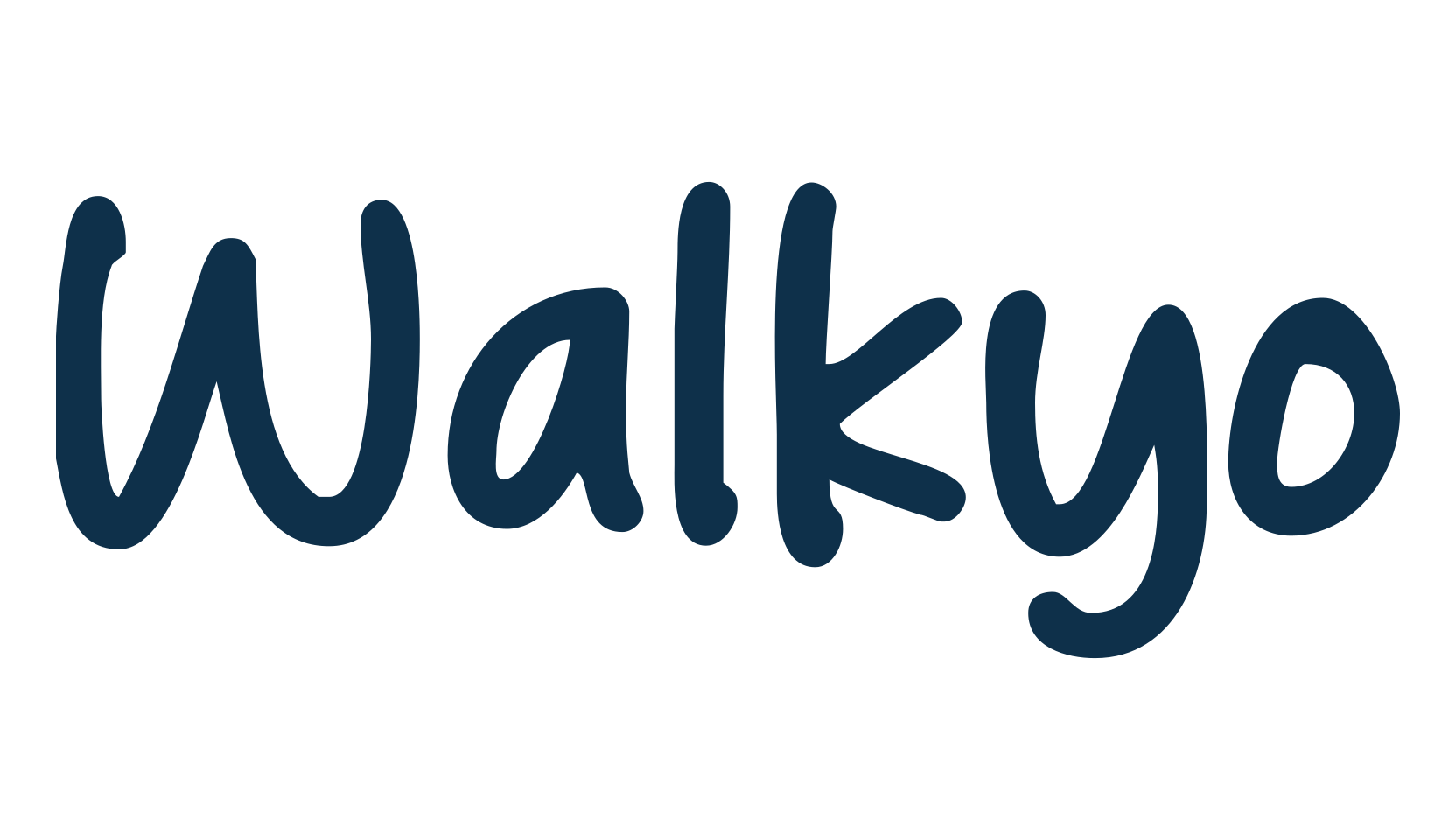 Walkyo, handwriting font preview