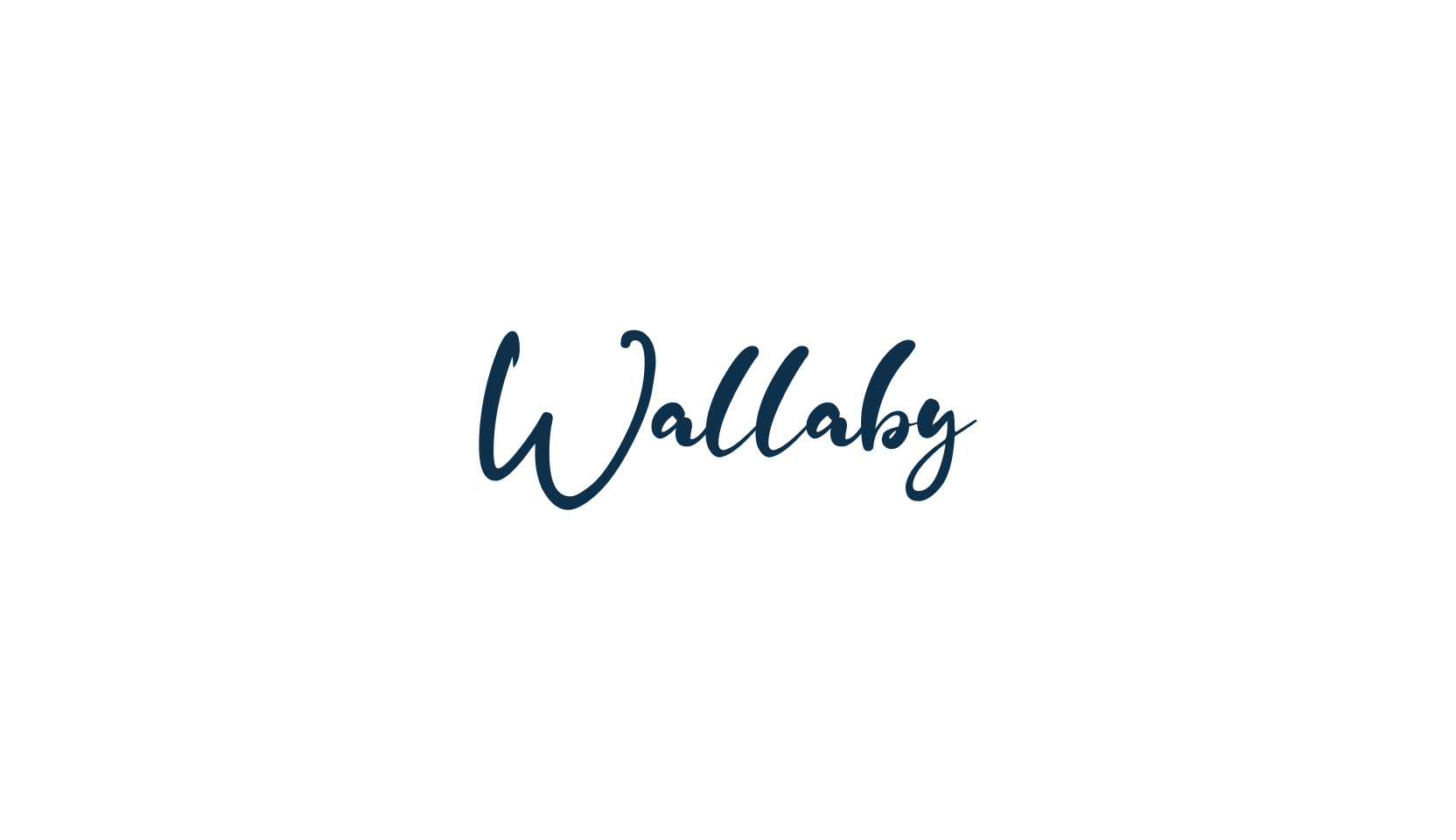 Wallaby (wallaby-2), script handwritten fancy decorative calligraphy font preview