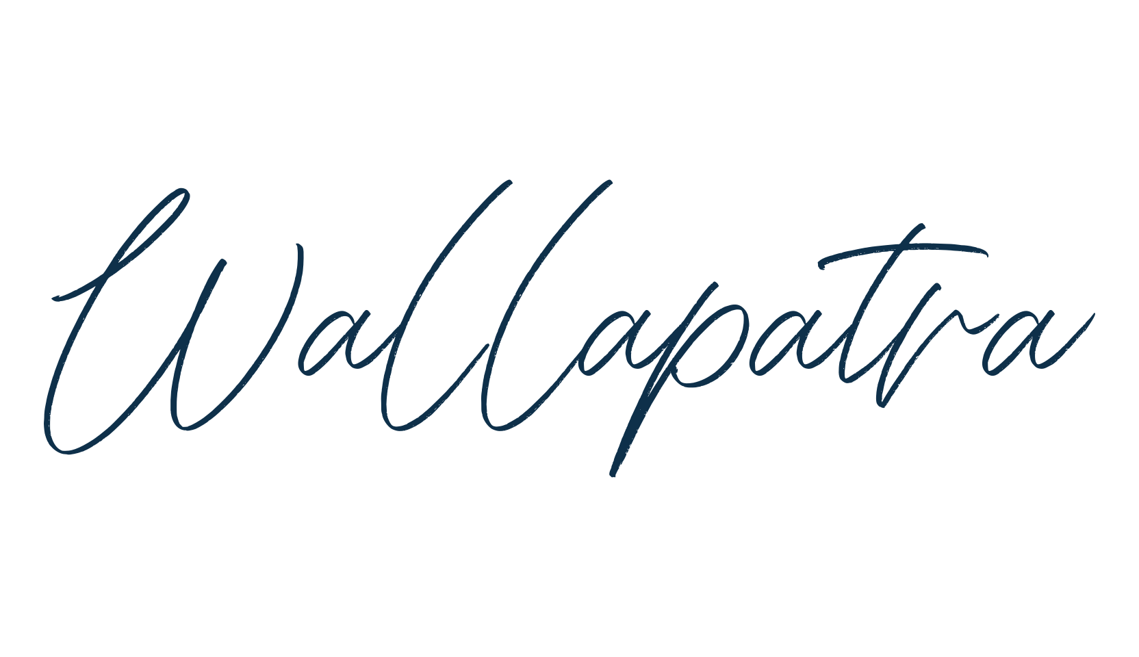 Wallapatra, script handwritten fancy decorative calligraphy font preview