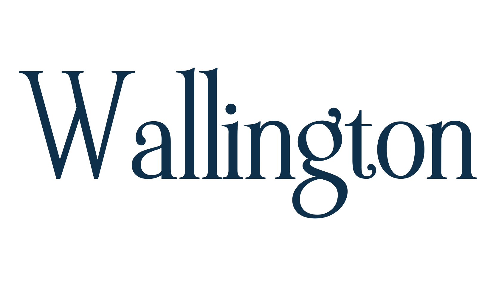 Wallington, fancy retro decorative font preview