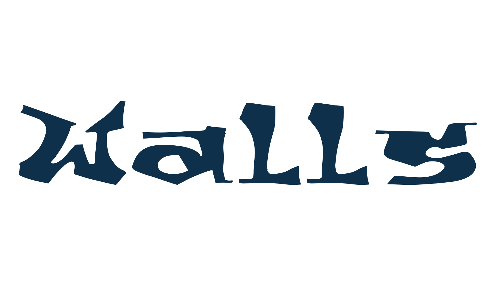Walls, graffiti font preview