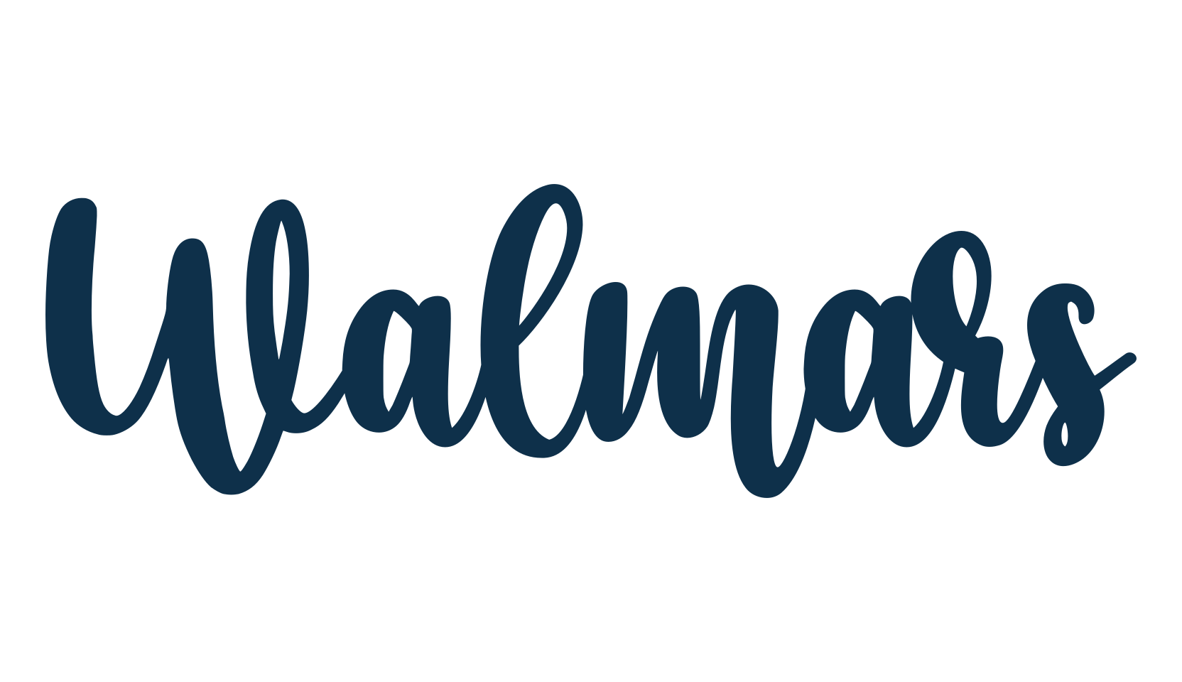 Walmars, various font preview