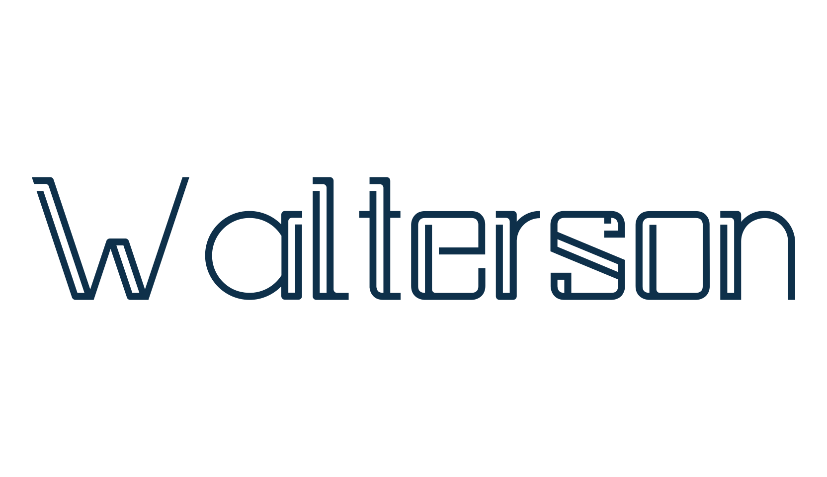 Walterson, fancy various decorative font preview