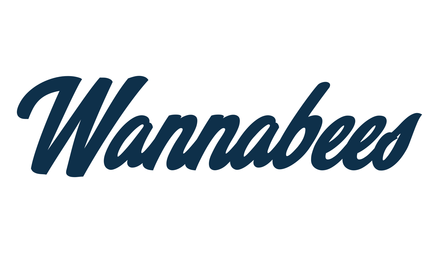 Wannabees, fancy old school decorative script calligraphy font preview
