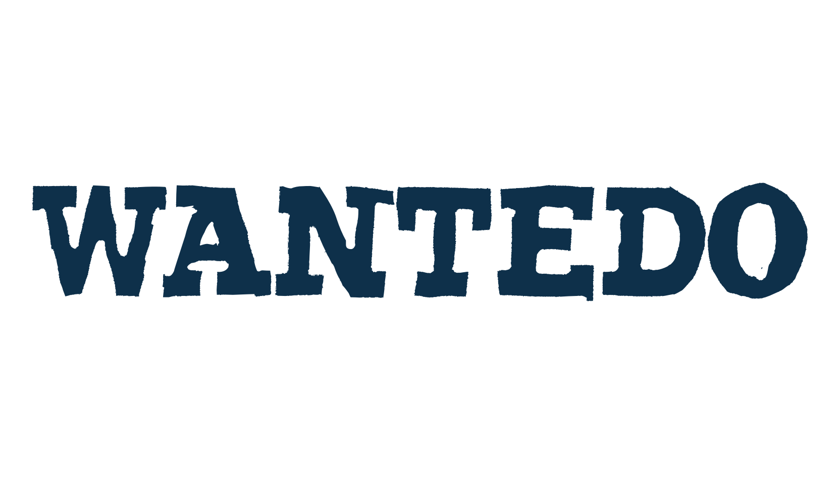 Wantedo, fancy western decorative font preview