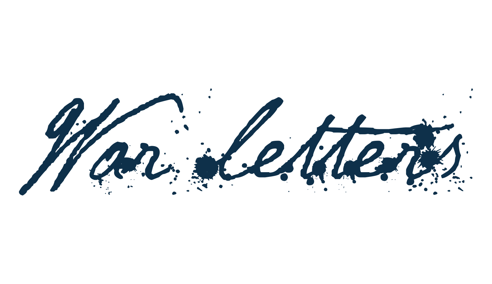 War letters, script trash fancy decorative calligraphy font preview