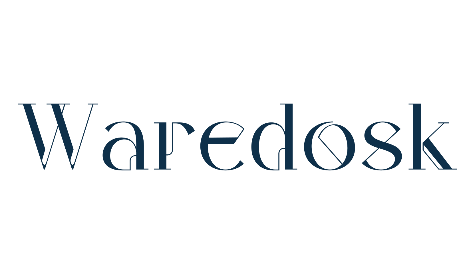 Waredosk, various font preview