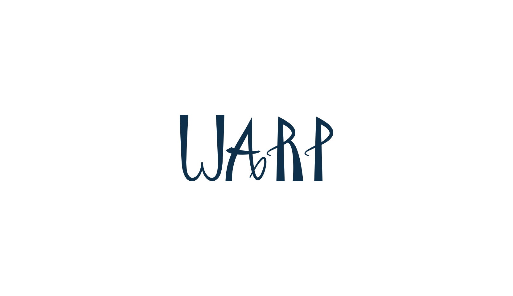Warp, fancy various decorative font preview