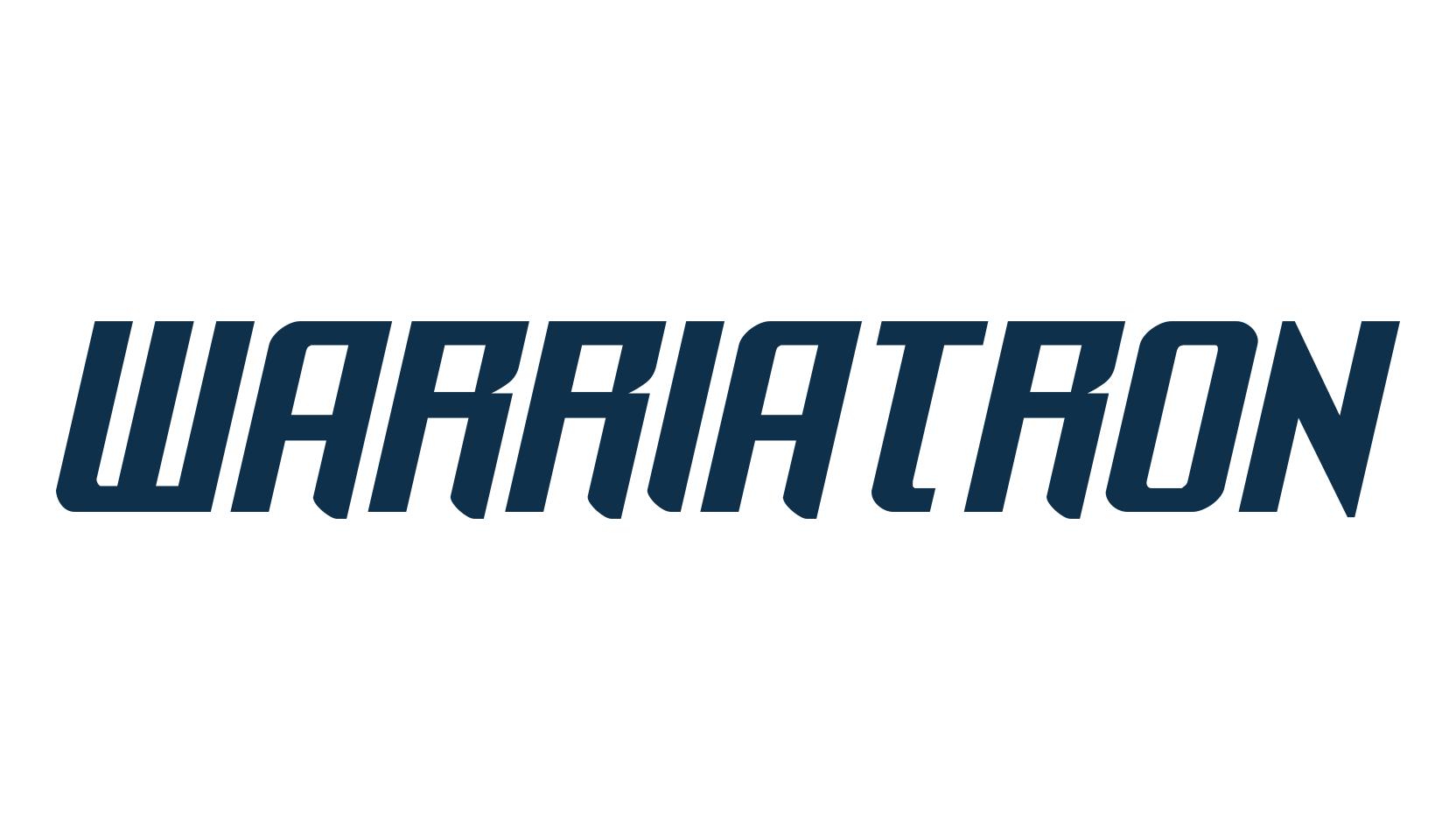 Warriatron, various font preview