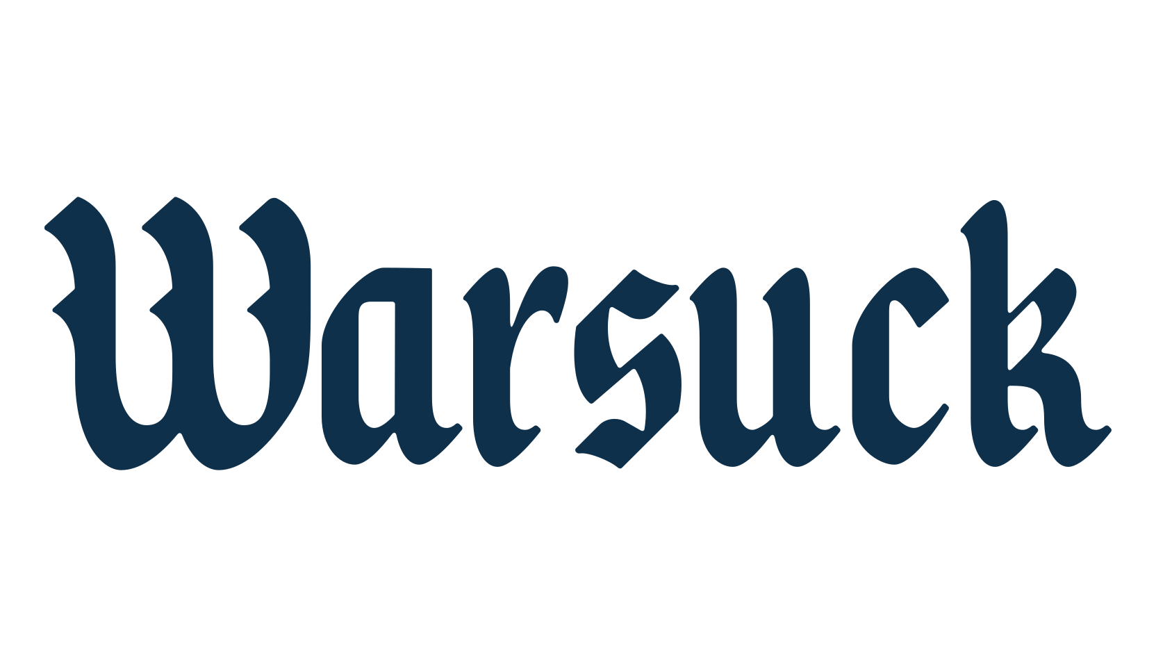 Warsuck, gothic medieval font preview