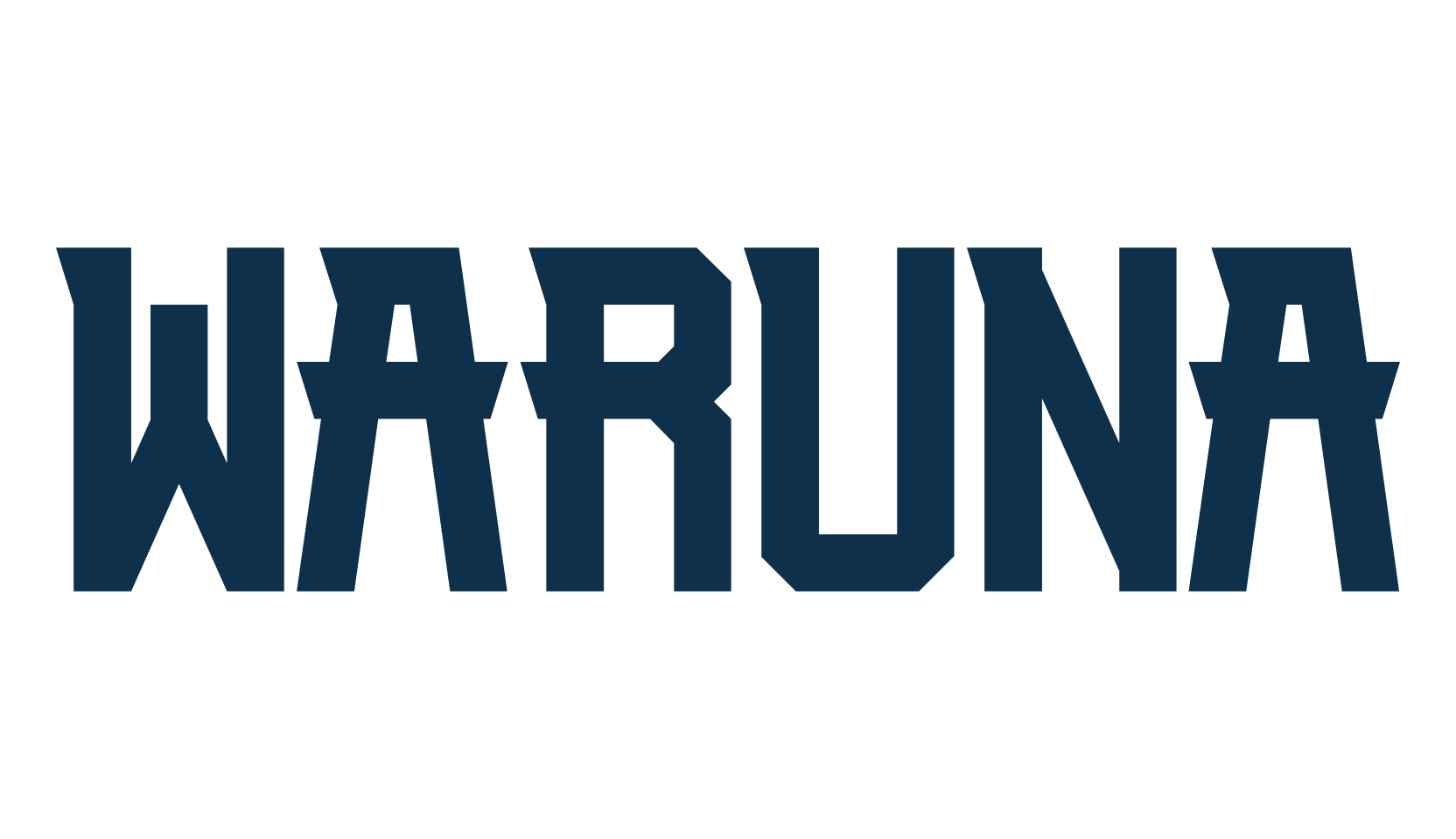 Waruna, modern font preview