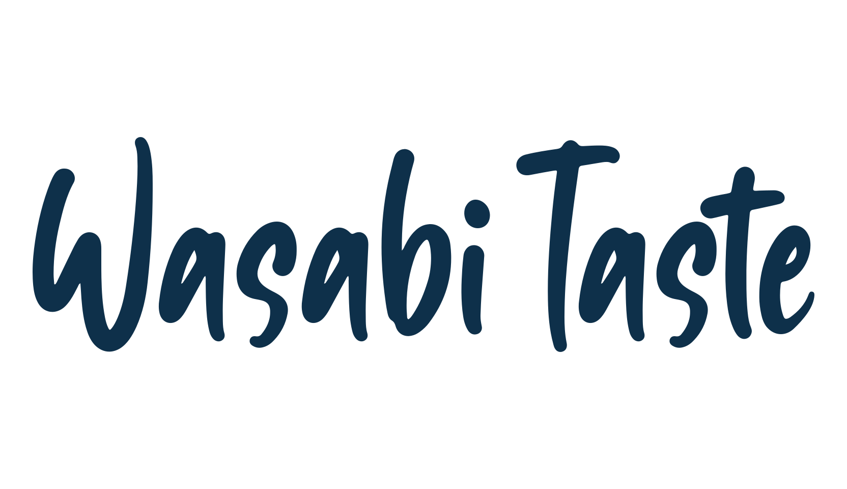 Wasabi Taste, script handwritten fancy decorative calligraphy font preview