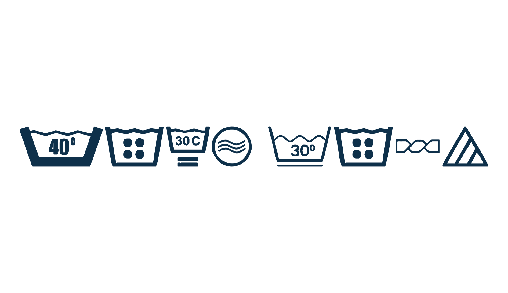 Wash Care, display market font preview