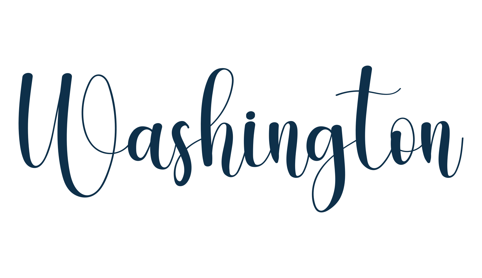Washington (washington-6), script calligraphy fancy decorative font preview