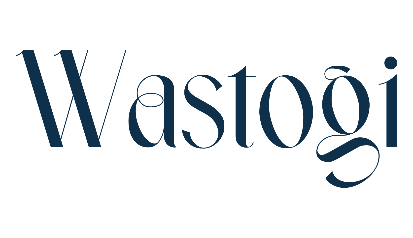 Wastogi, basic serif font preview