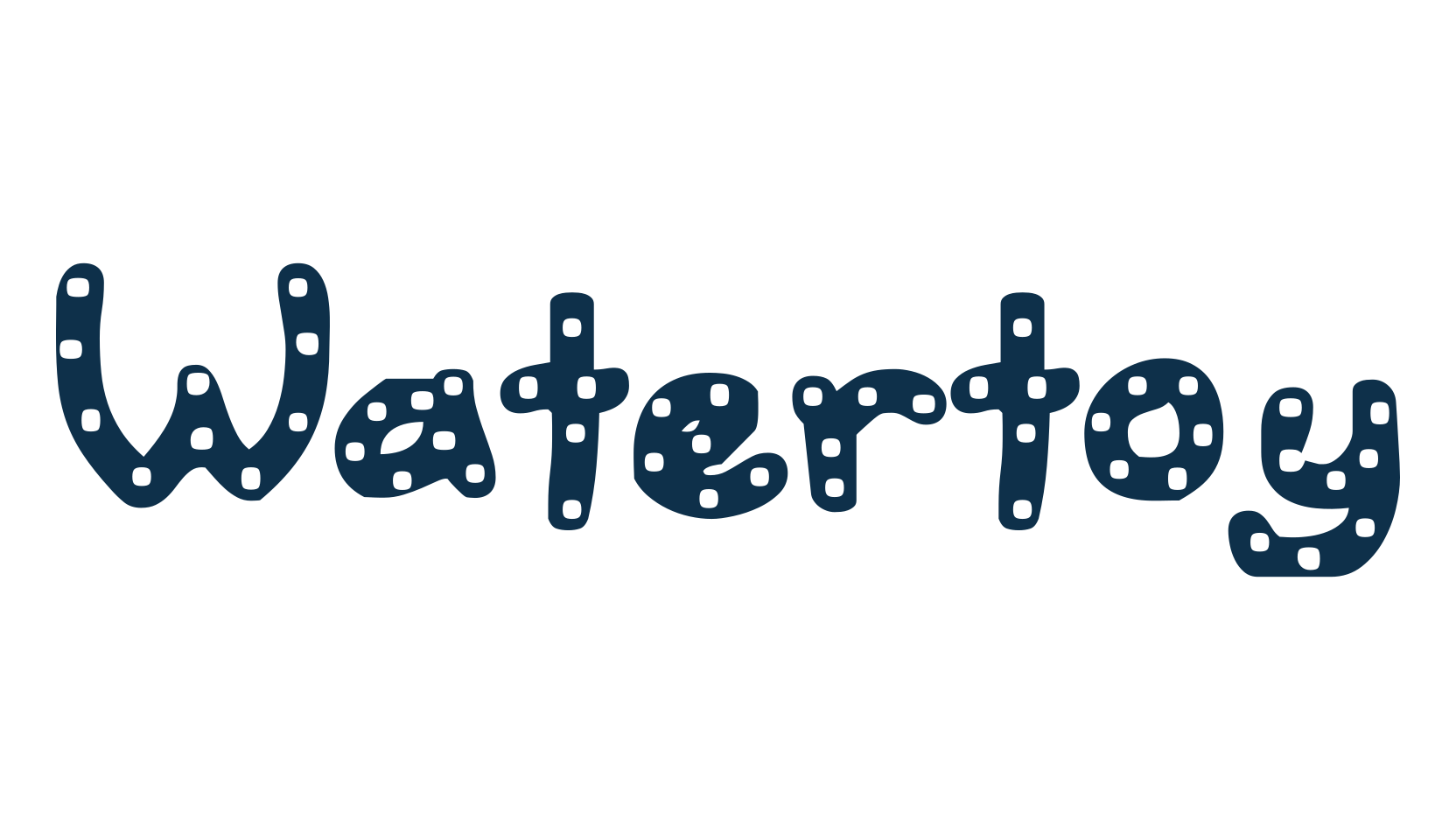 Watertoy, fancy decorative font preview