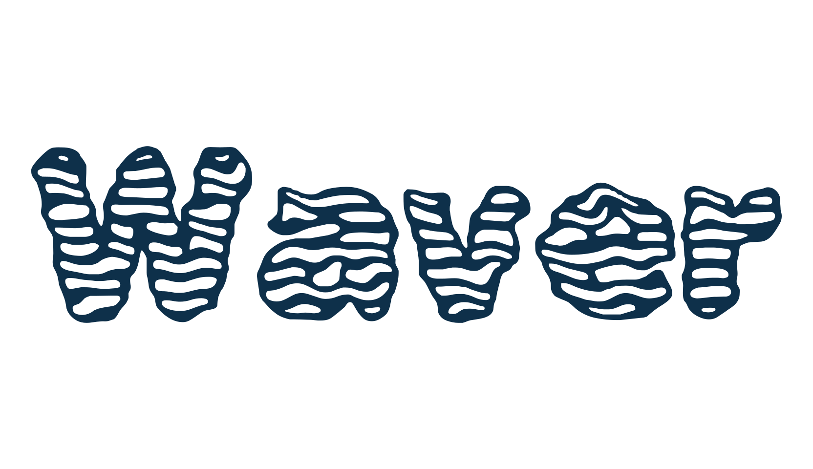 Waver, decorative font preview