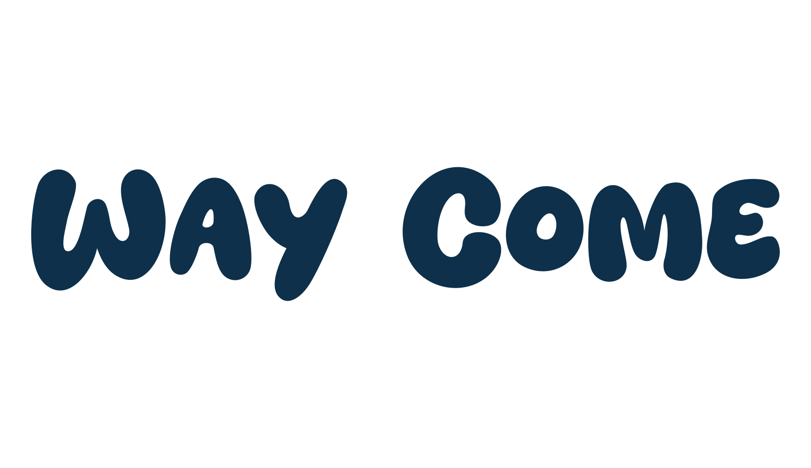 Way Come, fancy cartoon decorative font preview