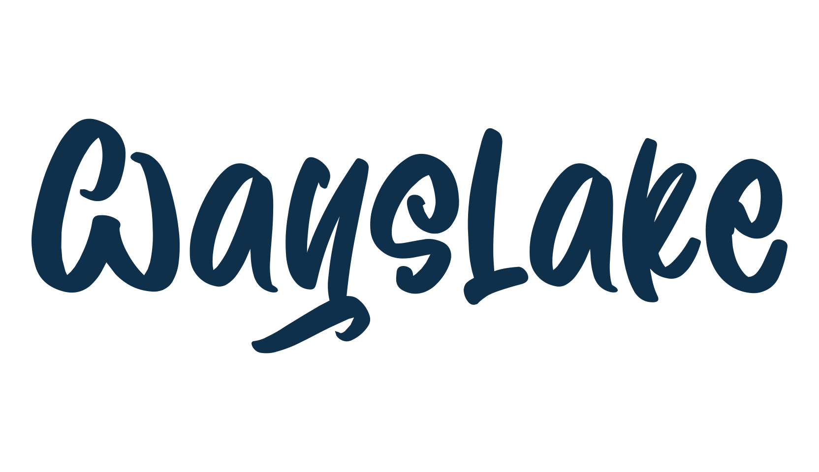 Wayslake, various font preview