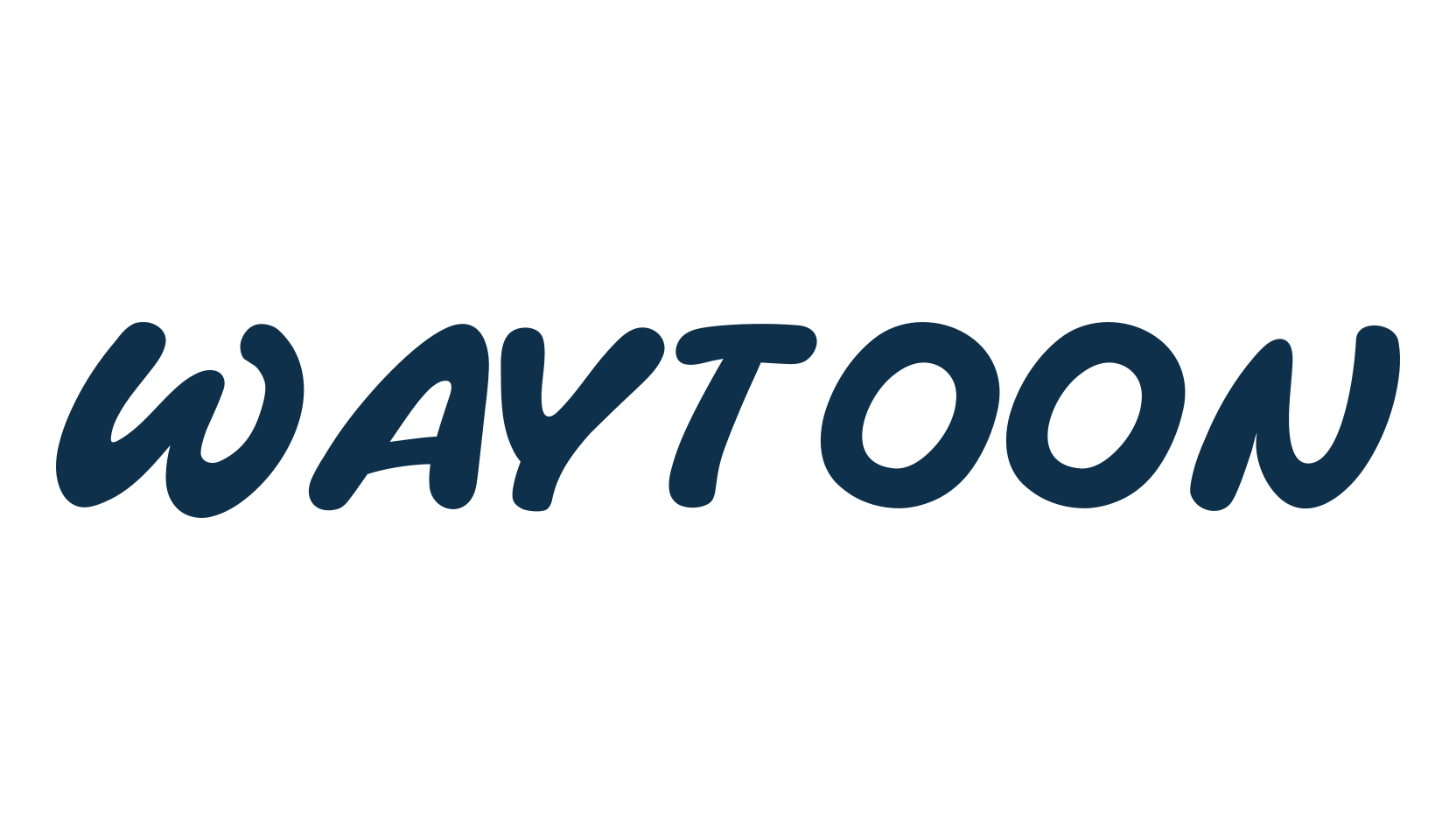 Waytoon, fancy cartoon decorative comic font preview
