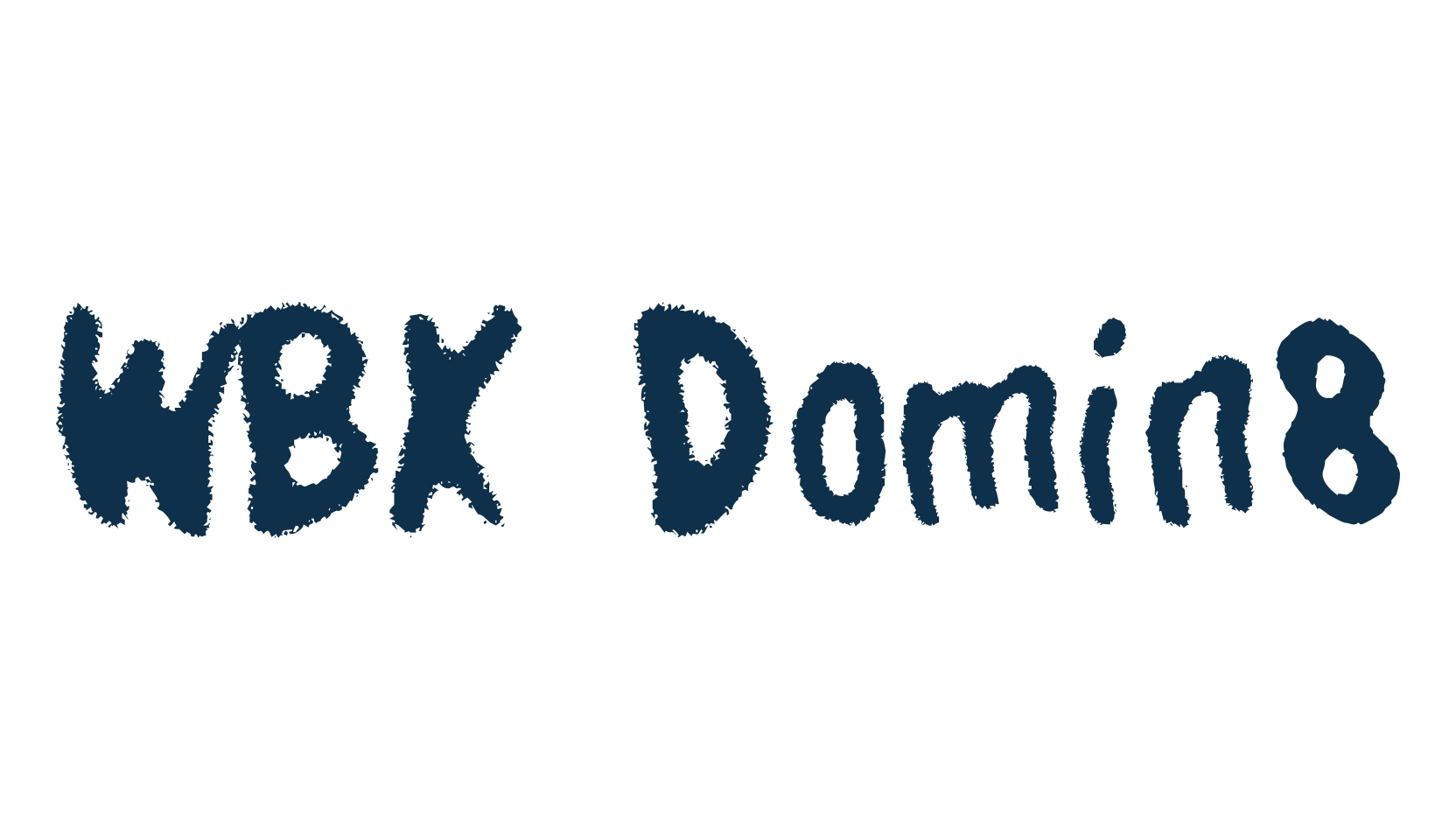 WBX Domin8, fancy various decorative script calligraphy font preview