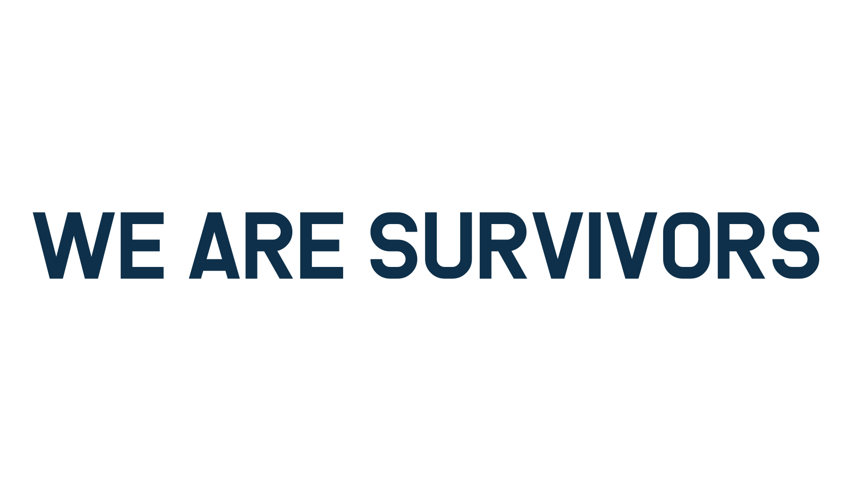 We Are Survivors, sans serif font preview