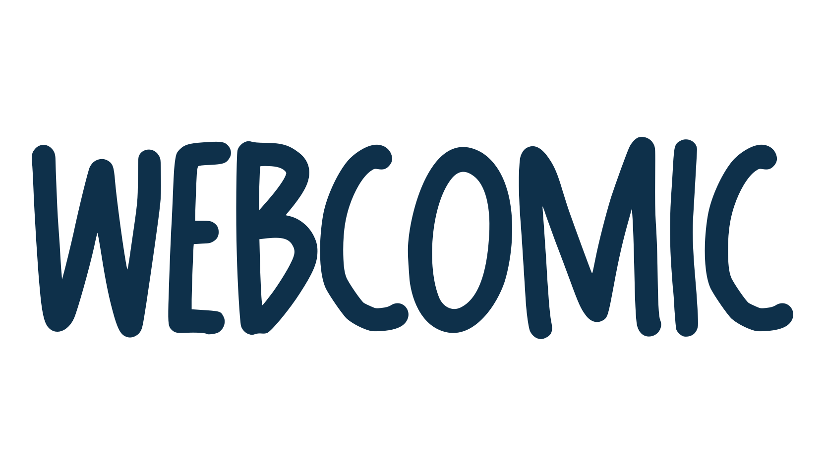 Webcomic, handwriting font preview