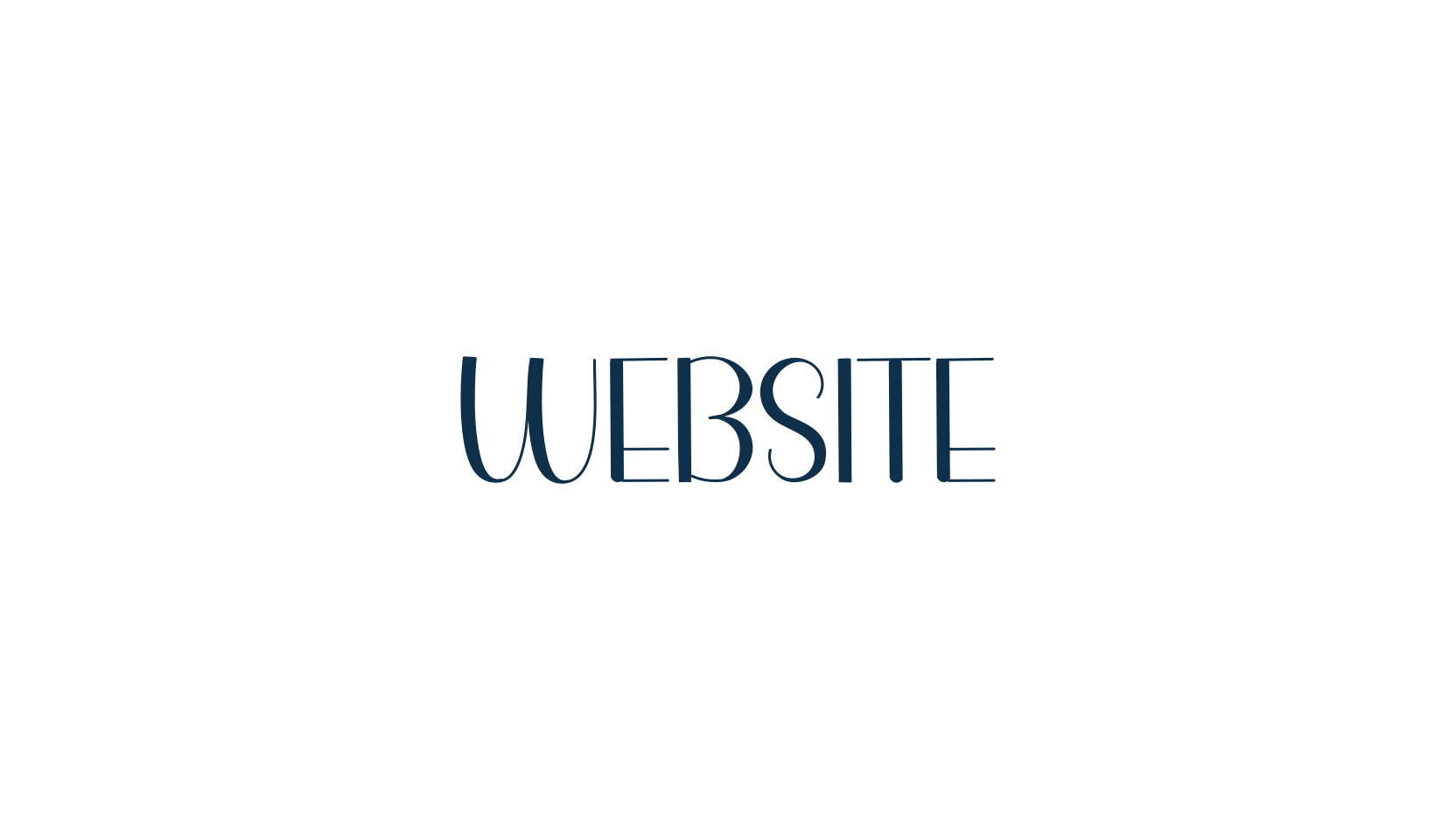 Website, various font preview