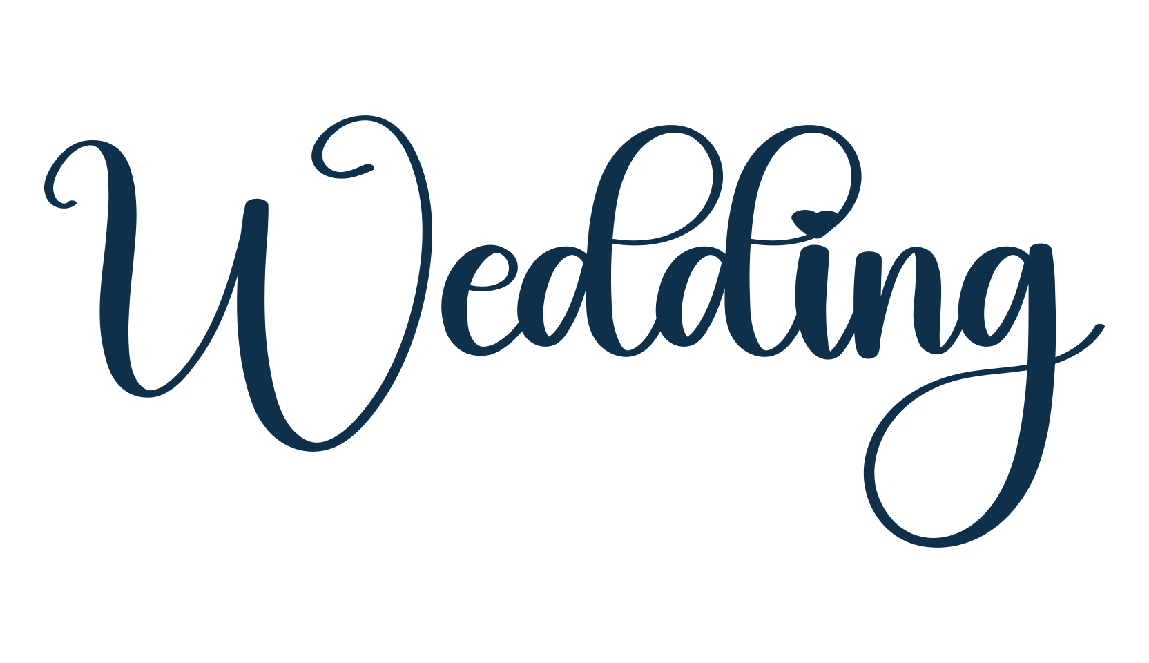Wedding (wedding-15), calligraphy font preview
