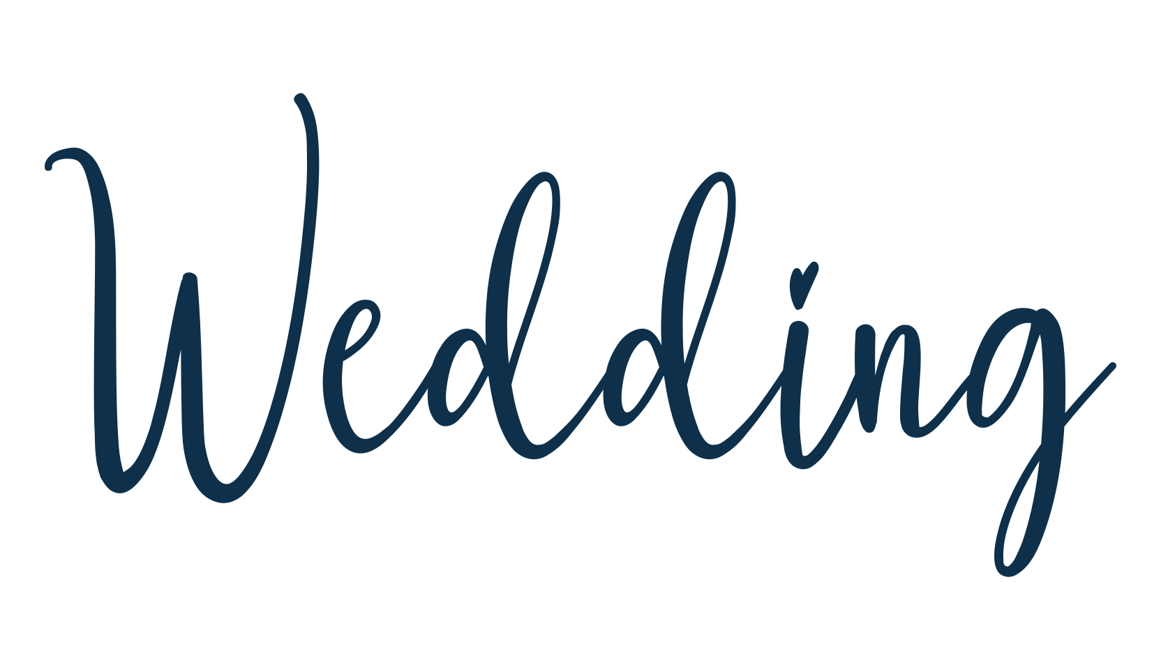 Wedding (wedding-7), handwriting font preview