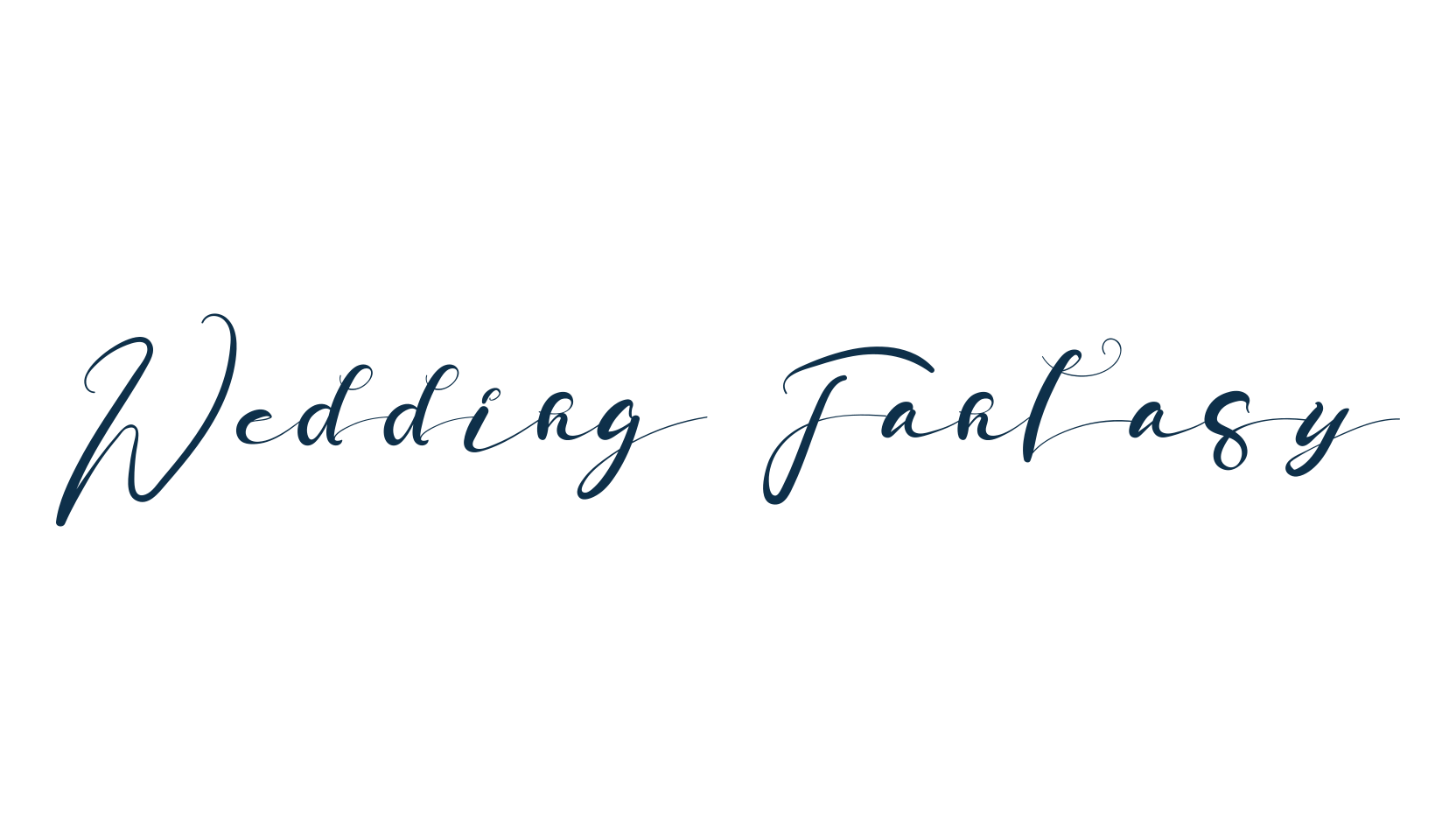 Wedding Fantasy, script calligraphy fancy decorative font preview
