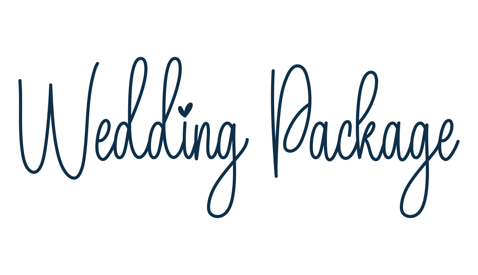 Wedding Package, script handwritten fancy decorative calligraphy font preview