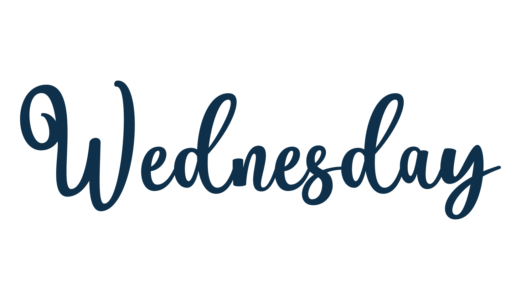 Wednesday (wednesday-3), fancy various decorative script calligraphy font preview