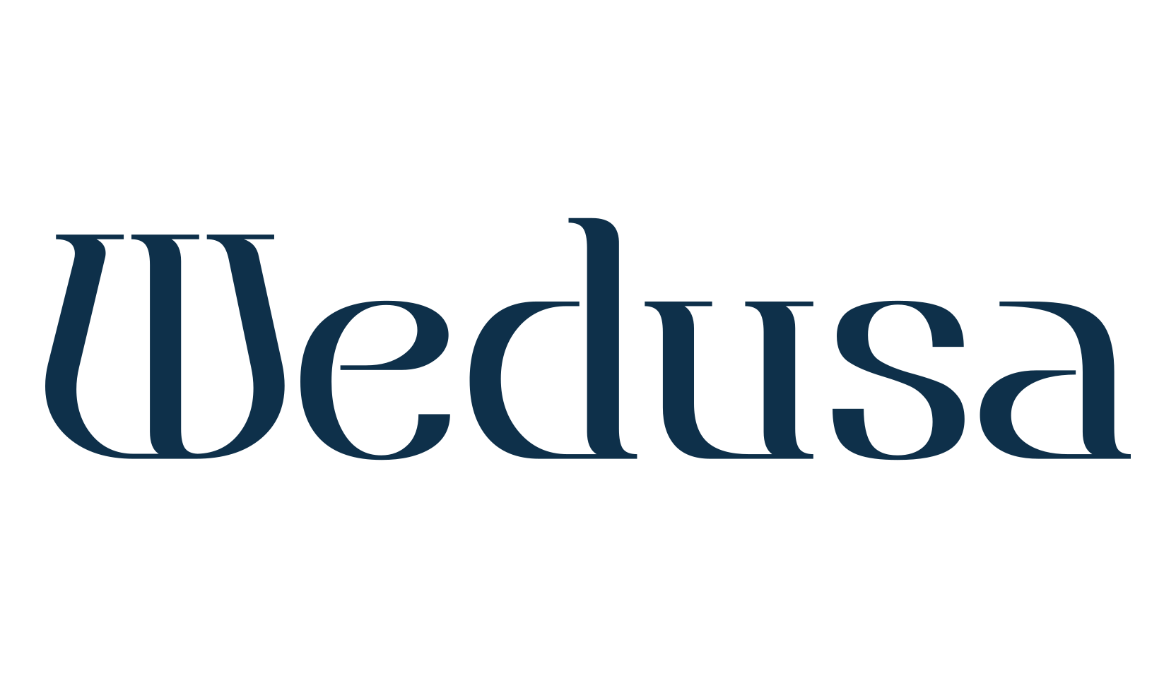 Wedusa, retro font preview