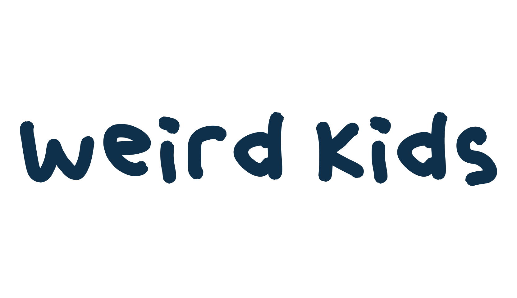 Weird Kids, script handwritten fancy decorative calligraphy font preview