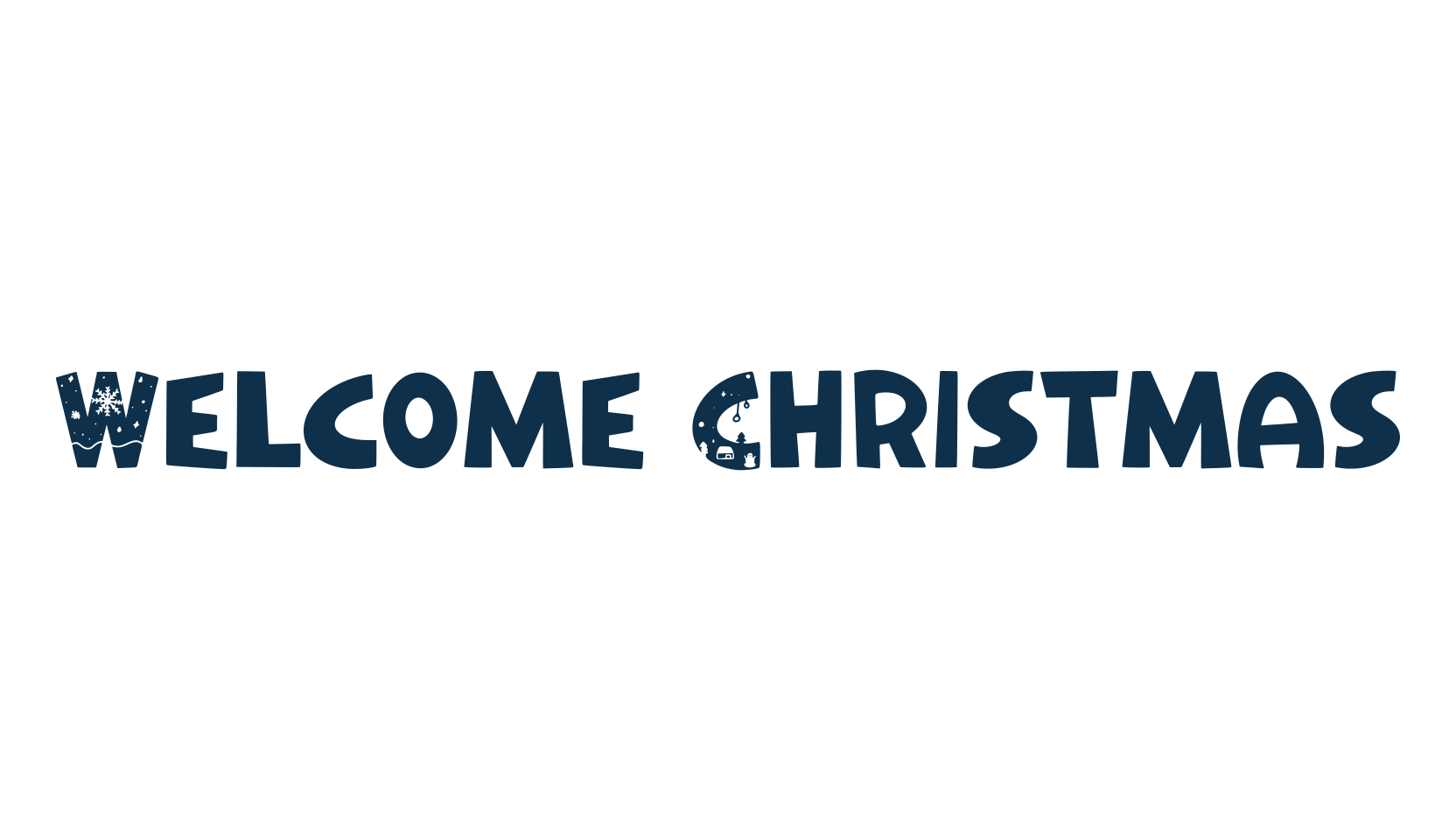 Welcome Christmas (welcome-christmas-2), fancy decorative font preview