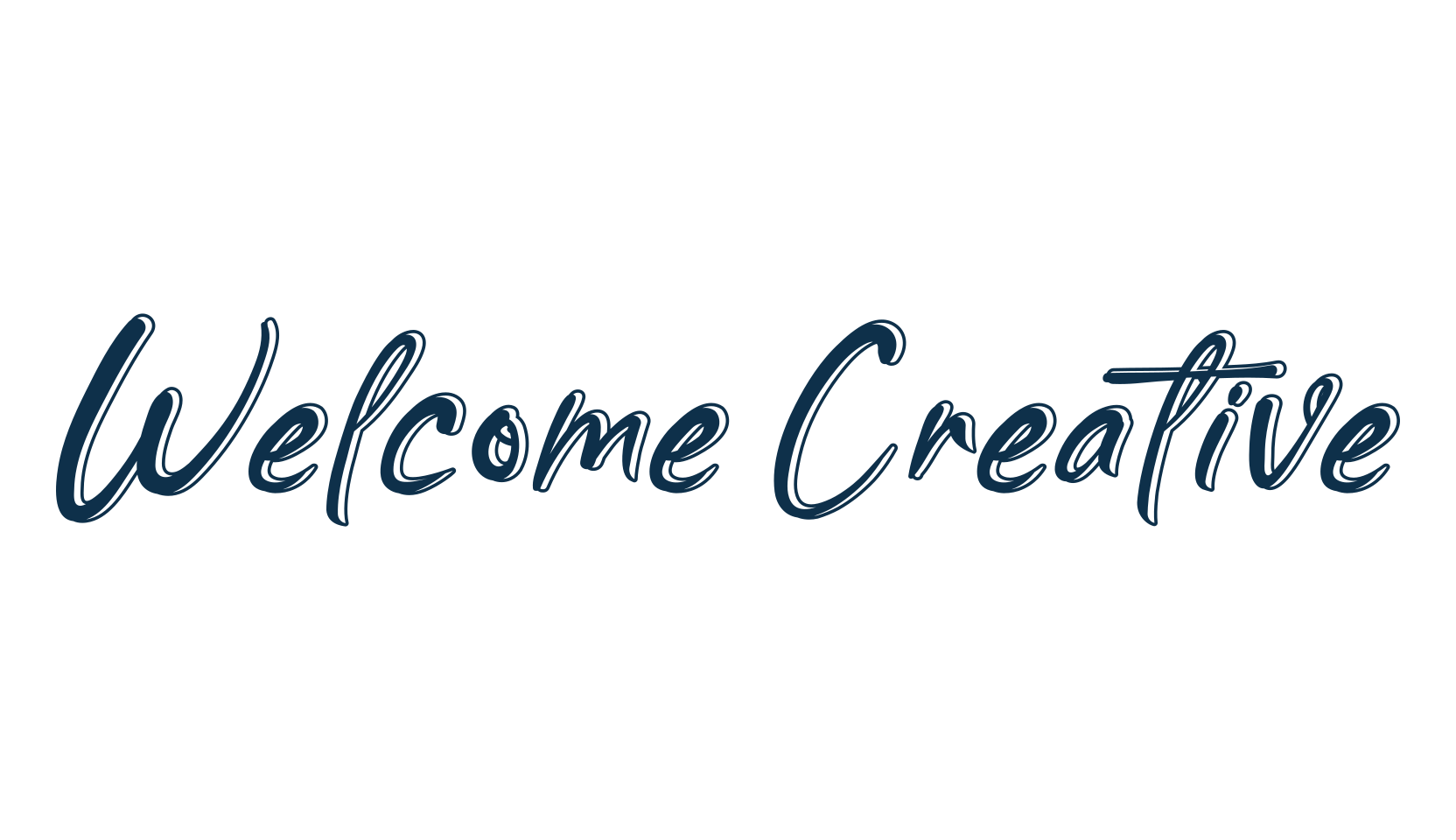 Welcome Creative, various font preview