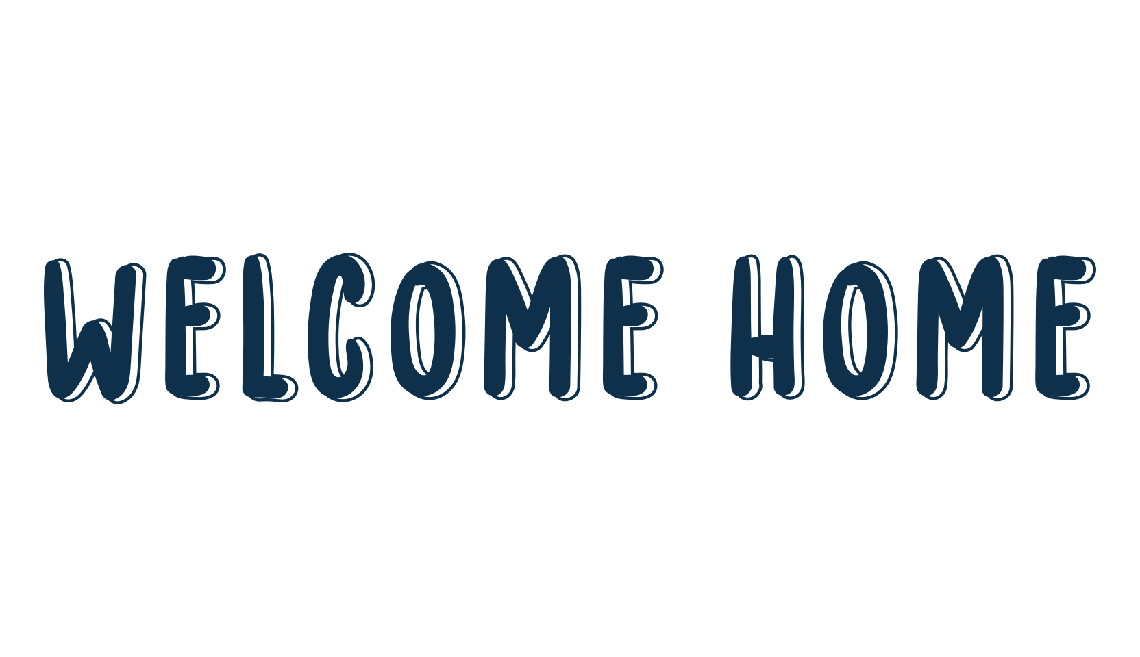 Welcome Home (welcome-home-2), fancy various decorative script calligraphy font preview