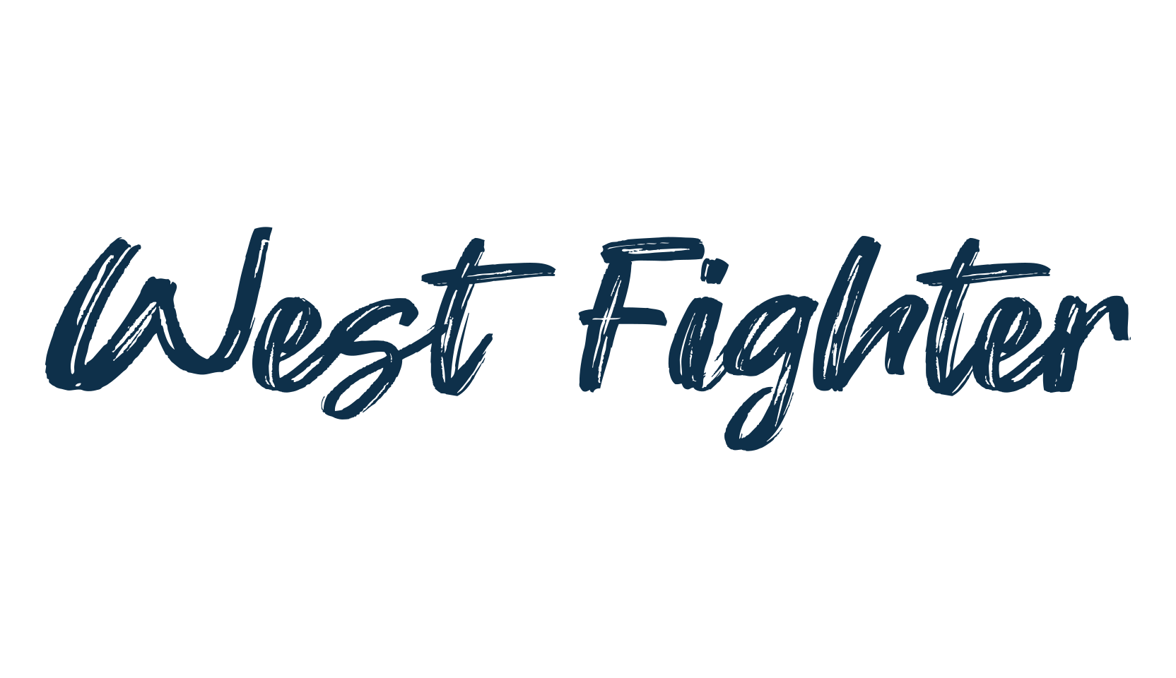 West Fighter, script brush fancy decorative calligraphy font preview