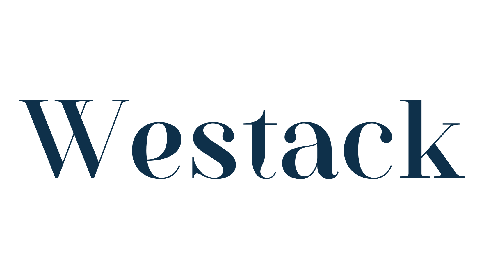 Westack, basic serif font preview