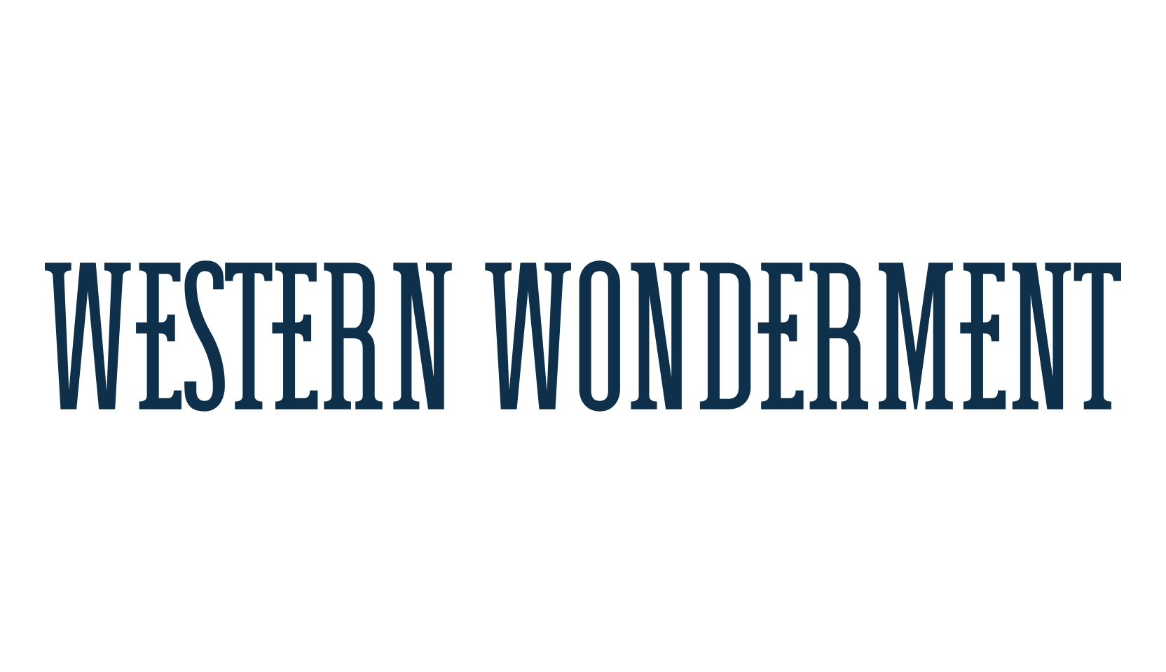 Western Wonderment, fancy western decorative font preview