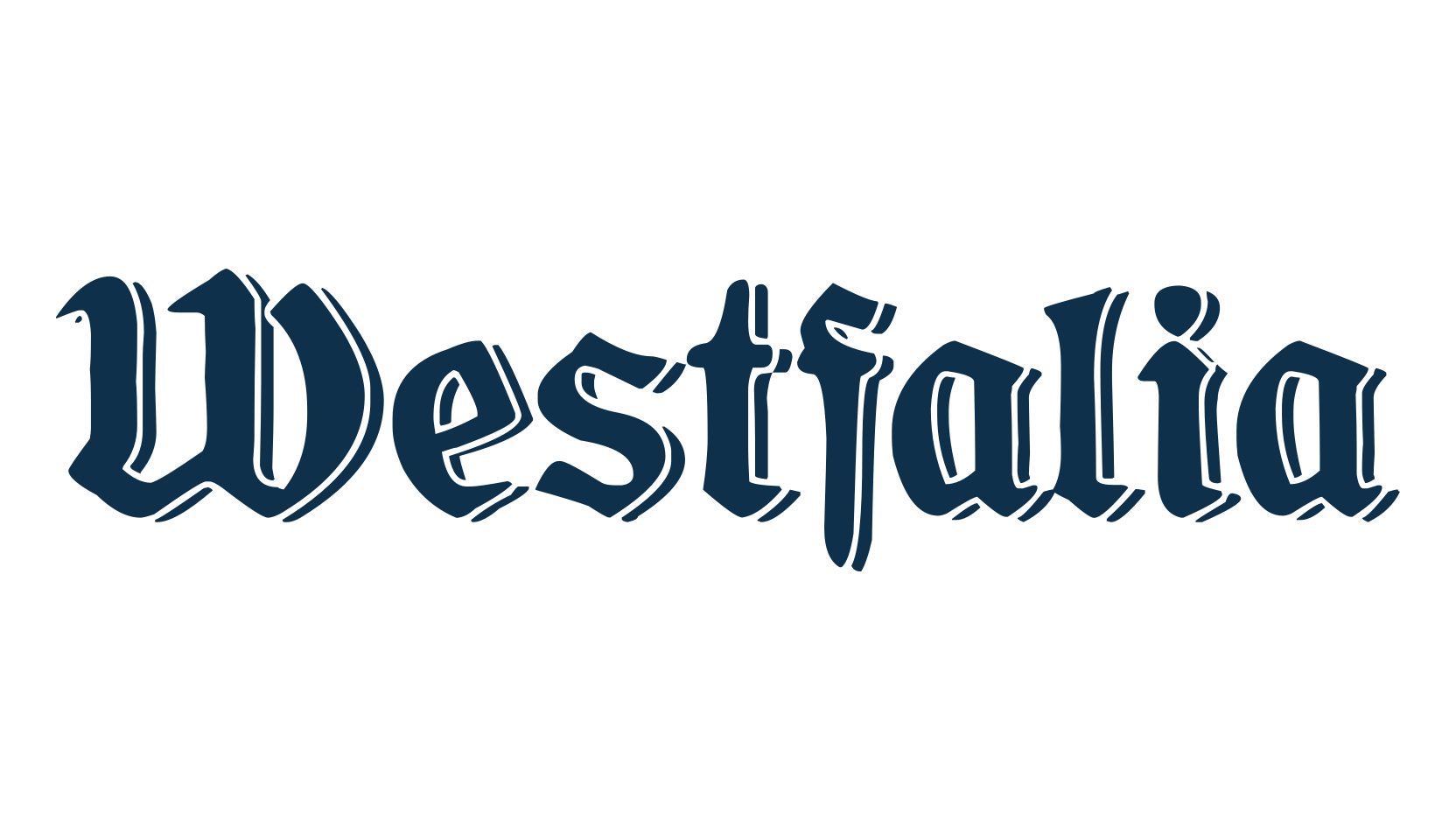 Westfalia, modern font preview
