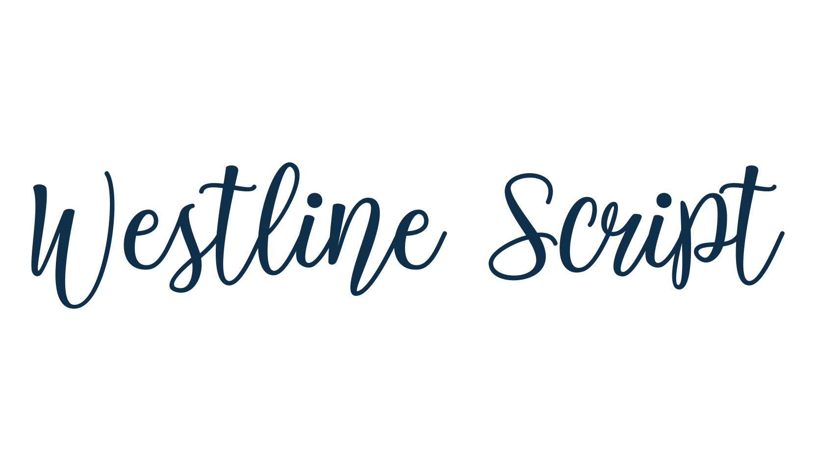 Westline Script, script calligraphy fancy decorative font preview