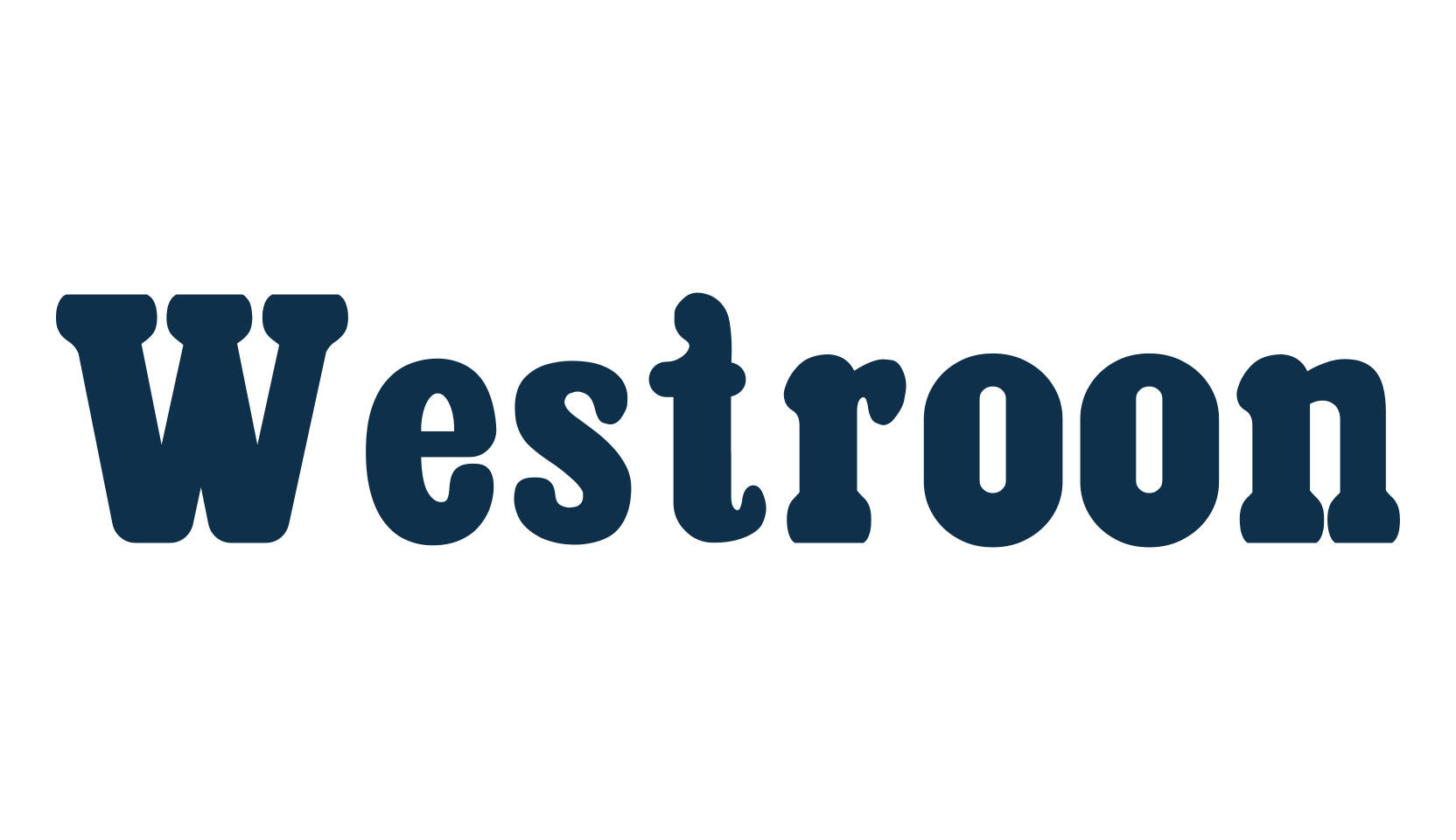 Westroon, fancy western decorative font preview